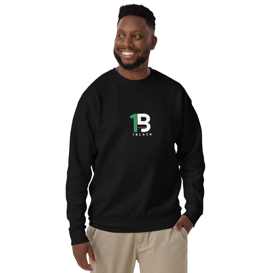 1black Premium Sweatshirt