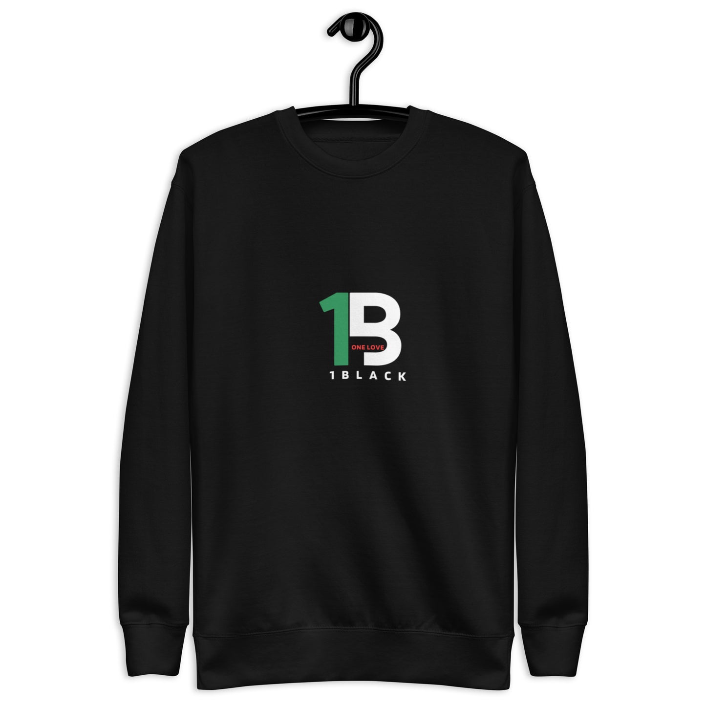 1black Premium Sweatshirt