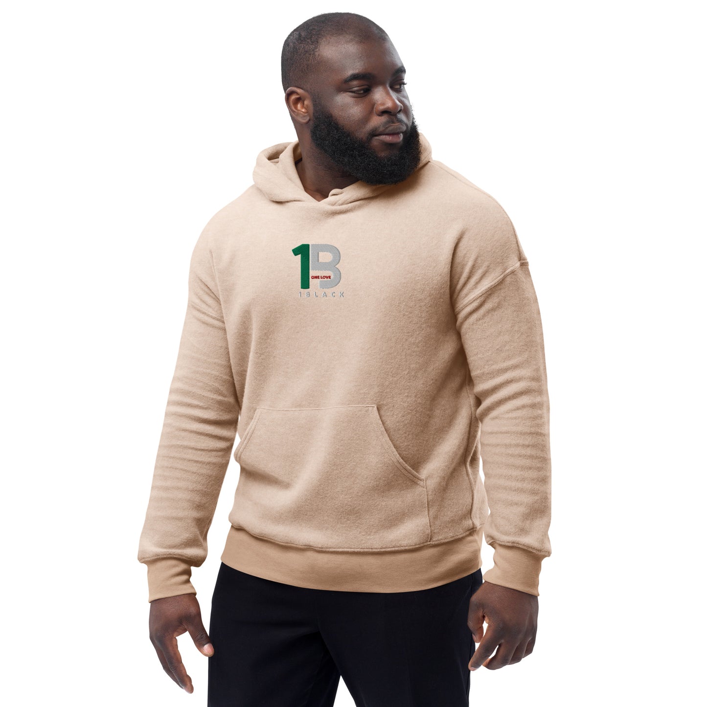 1black Unisex sueded fleece hoodie – 1Black Brand